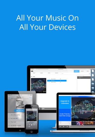 My Music Cloud - Store, Sync, and Listen screenshot 2