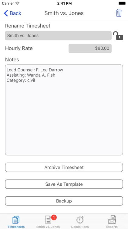 iPunchclock screenshot-3