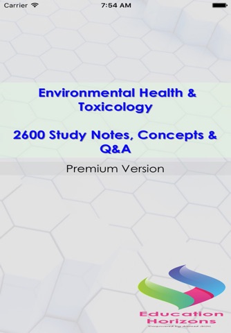 Environmental Health & Toxicology: 2600 Flashcards Q&A screenshot 3
