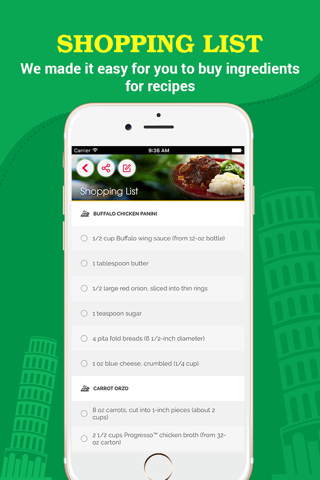 Yummy Italian Recipes screenshot 3