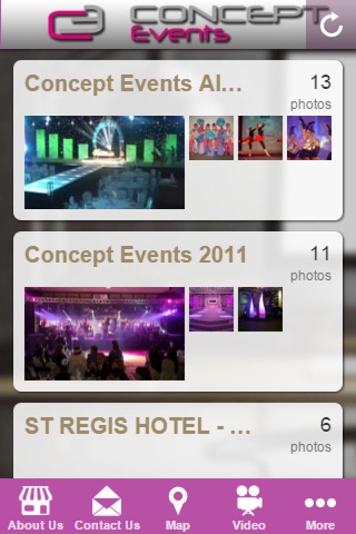 Concept Events screenshot 2