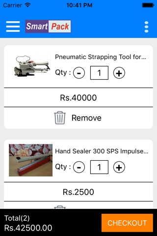 Smart Pack India screenshot 2