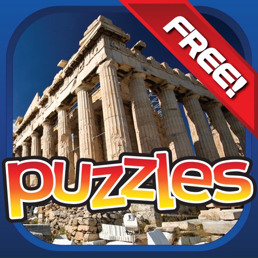 Europe Puzzles - See France (Paris), Italy, Greece, Germany, Russia and London England icon