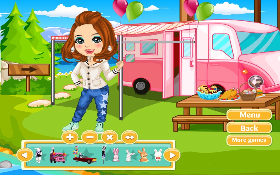 Easter with Dora - Play this dresses game with Dora screenshot 4
