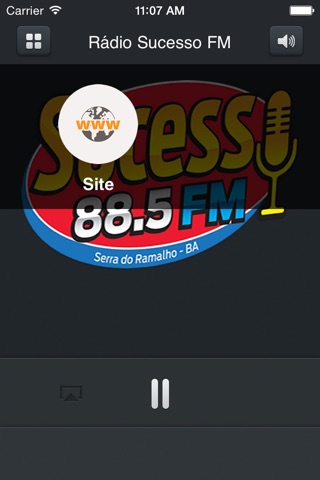 Rádio Sucesso FM de Serra do Ramalho BA screenshot 2