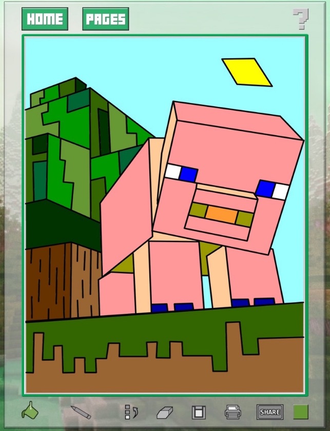 Quick Color for Kids - Minecraft Edition 1(圖5)-速報App