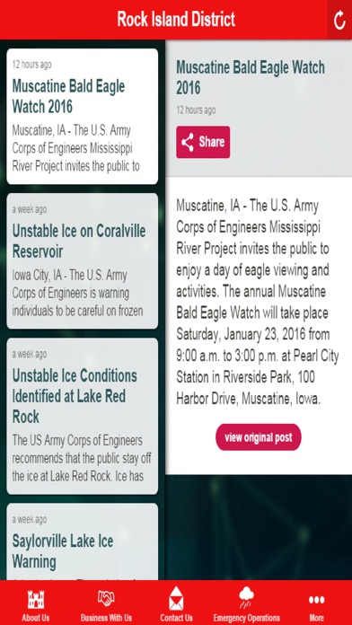 How to cancel & delete USACE Rock Island from iphone & ipad 1