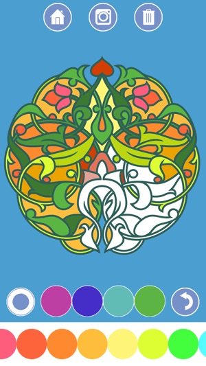 My Coloring Book - Mandala, Tribal, animals and classic orna(圖4)-速報App