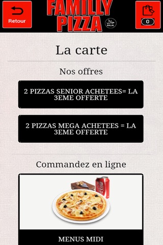 Familly Pizza screenshot 3