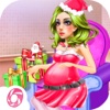 Christmas Mommy Salon-Pregnant Mommy SPA&Newborn Baby