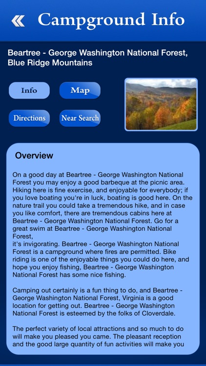 Virginia Campgrounds and RV Parks