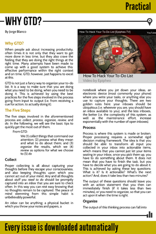 Productivity Boost Magazine screenshot 3