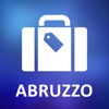 Abruzzo, Italy Detailed Offline Map
