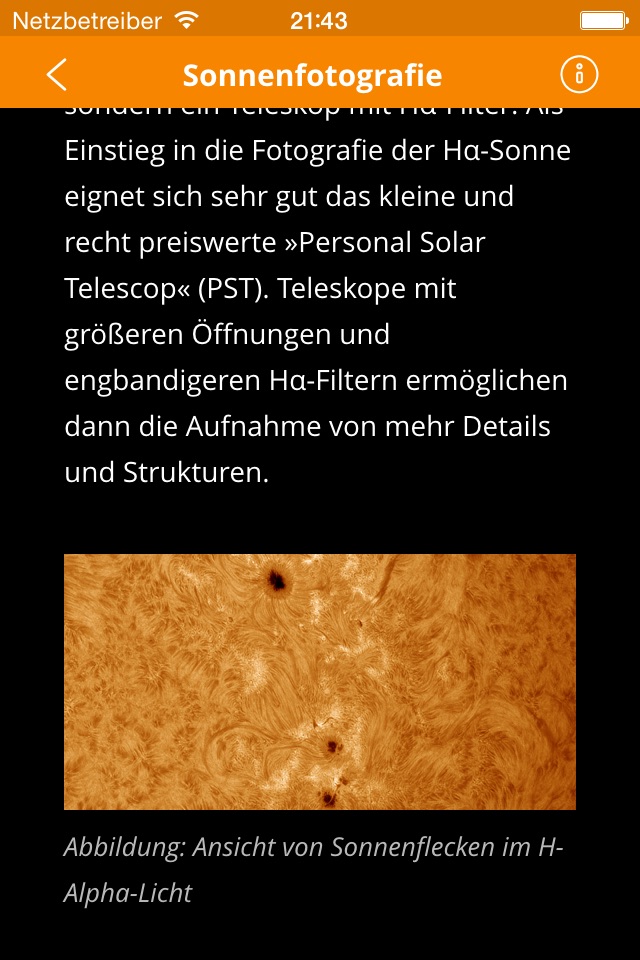 Solar Observer screenshot 4