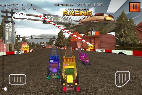 Car Shredder Racing screenshot 4