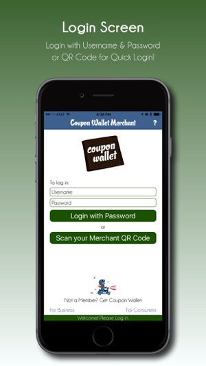 Coupon Wallet Merchant: Mobile Coupon Scanner and Redeemer(圖2)-速報App