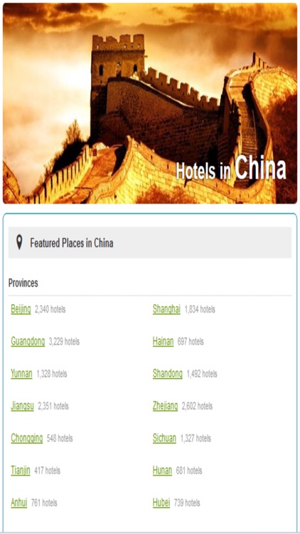 China Hotels & Maps