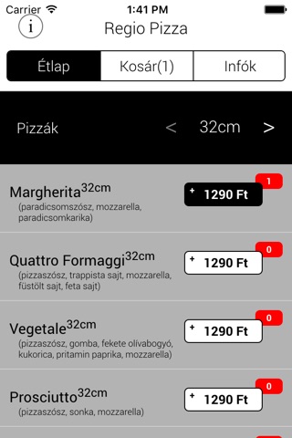 Regio Pizza screenshot 2