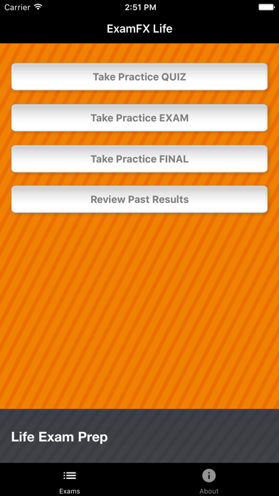 How to cancel & delete ExamFX Life Exam Prep from iphone & ipad 1