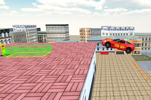 Rooftop Car Stunts screenshot 4