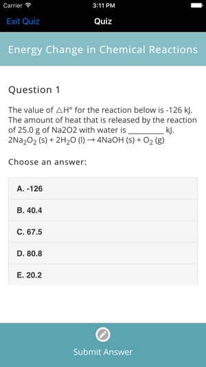 ChemQuest Chemistry Quiz(圖3)-速報App