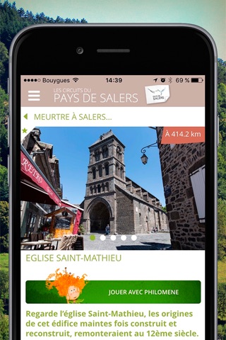 App’lyre, l’application de balade du Pays de Salers screenshot 3