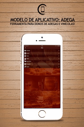 Aplicativo Modelo para Adega screenshot 3