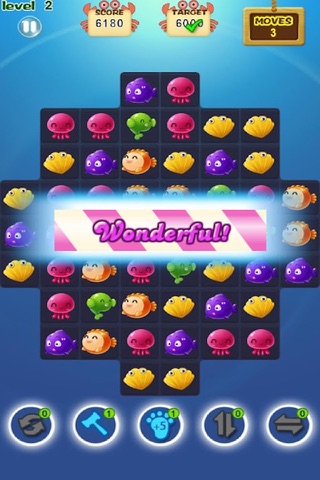 Frizzle Fish Crush Mania HD-Pop All Fishes screenshot 3