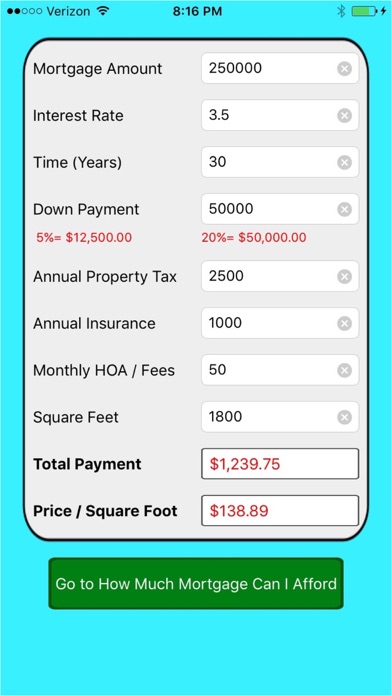 How to cancel & delete Mortgage Calculator with Affordability and Value from iphone & ipad 1