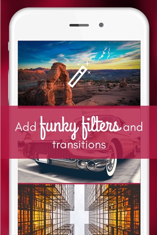 Pic Cut - photo video slideshow maker with filter effects screenshot 2