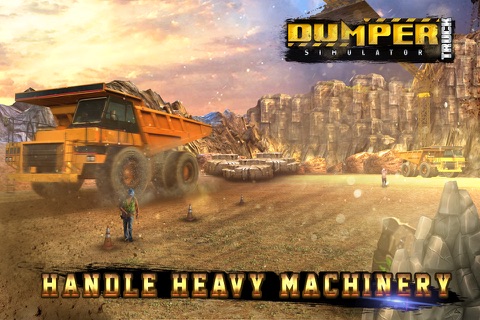 Dumper Truck Simulator 3D - Heavy Construction Crane Simulator screenshot 2