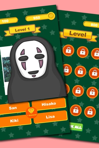 Manga Quiz Game Ghibli Edition : Japan Studio Character Name Trivia Game Free screenshot 3