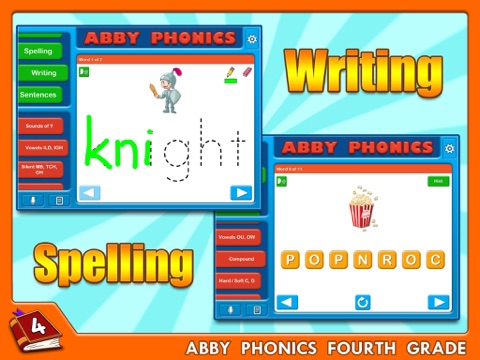 Abby Phonics - Fourth Grade HD Free Lite screenshot 4
