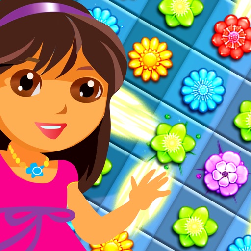 Amazing Flower Match 3 Garden Puzzle icon