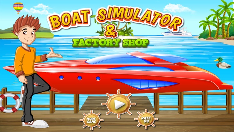 Boat Simulator & Factory Shop Kids Games screenshot-4