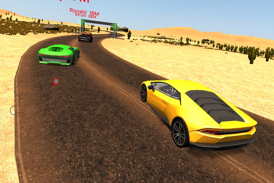 Extreme Dirt Desert Car Racing Simulator 3D screenshot 3