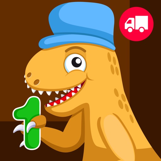 Dinosaur Number Train - Jurassic Dino Educational Game & Fun Activity to Help Kids and Toddlers Learn Numbers icon