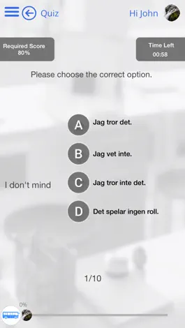 Game screenshot Learn Swedish via Videos by GoLearningBus hack