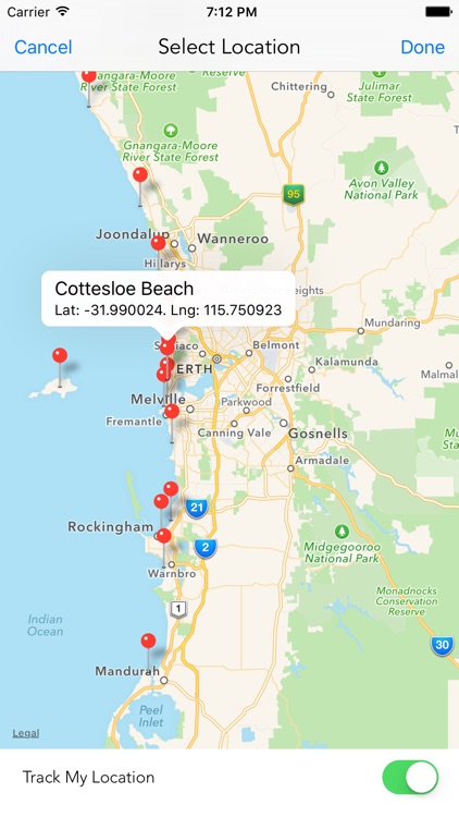 WA Tide Times