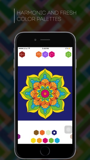 Mandala Coloring Book for Adult.s to Color Mandalas(圖3)-速報App