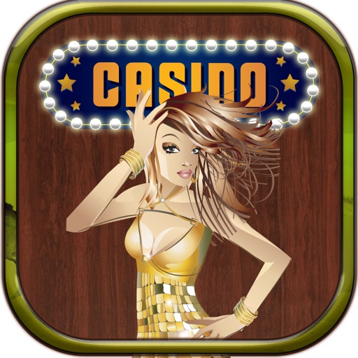 CASINO Golden Girl Vip Slots Machine - FREE GAME icon