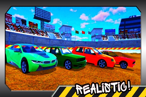 Derby Crash Racing Survival 3D screenshot 2