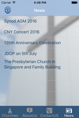 Presbyterian Church of Singapore screenshot 4