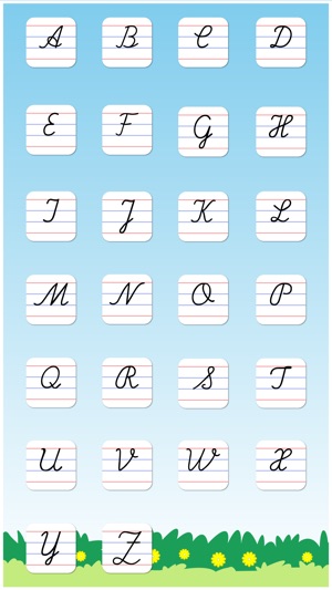 Cursive Writing Capital letters Free : Kids learn to write u(圖5)-速報App