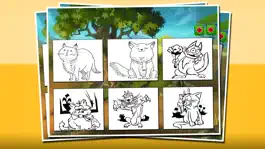 Game screenshot Coloring Pages Cute Cat Kitty Kitten Coloring Book - Educational color Learning Games For Kids & Toddler apk