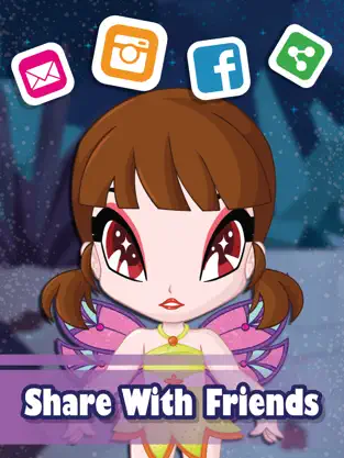 Obrázek 4 Pop Pixie Dress Up : High Princess Fairy Tale Girl iphone