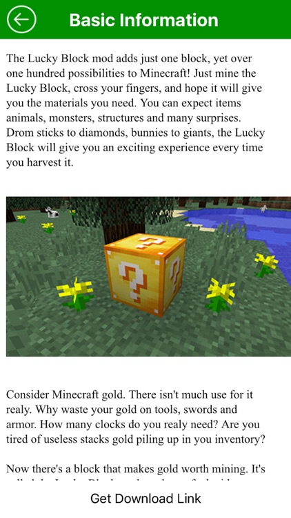 Lucky Block Mod for Minecraft - Download