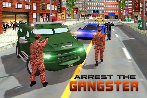 Army Rangers Van Gangsters Chase – Underworld mafia chase game screenshot 3