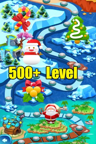 Christmas Pop － Match Jewels Dash Santa Claus Holiday Games screenshot 2