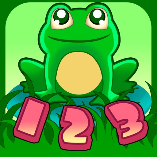 Learn numbers by counting frogs iOS App